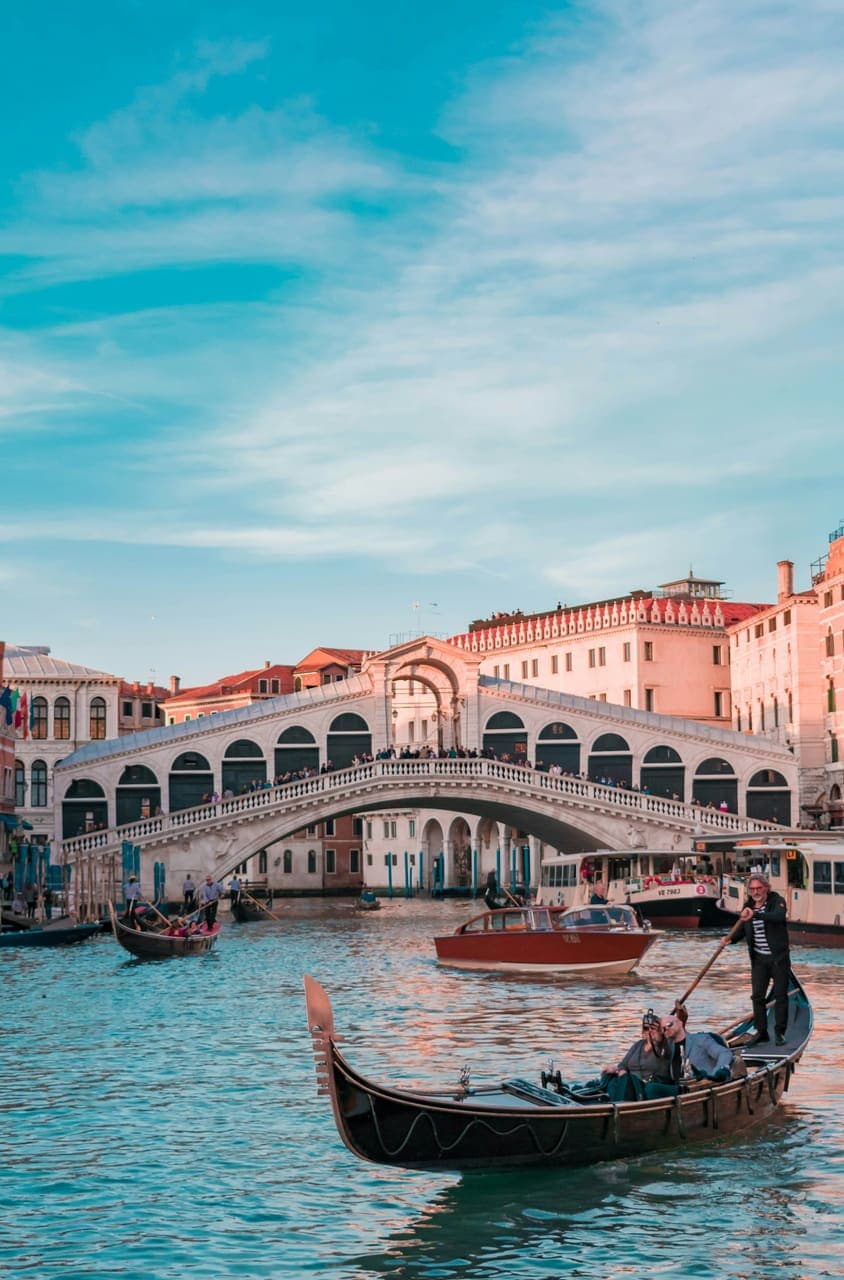 Venetian canals for an on-request European country retreat