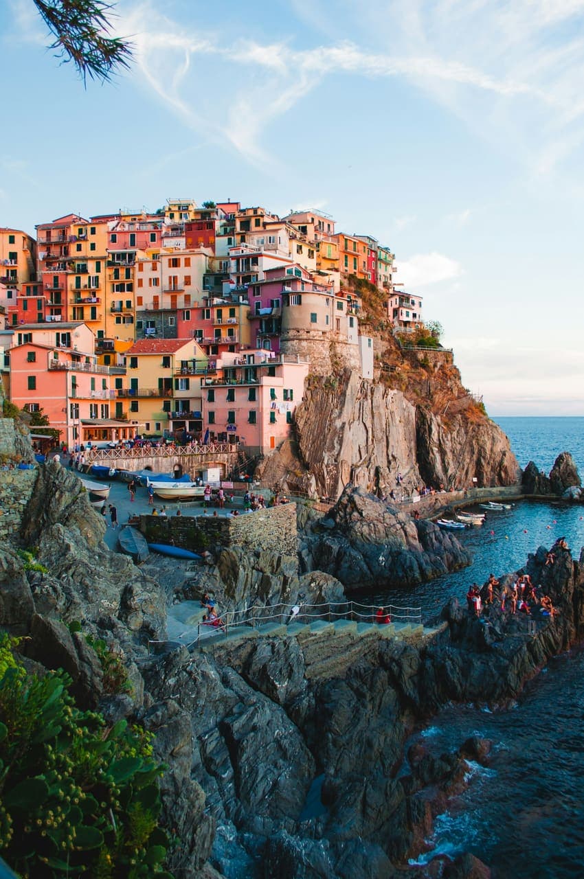 Coastal European cliffs for a private country retreat